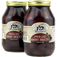 Amish Wedding Pickled Baby Beets 32Oz (Pack Of 2)