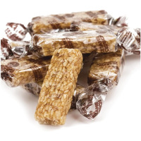 Joyva Sesame Crunch - Small Individually-Wrapped Crunchy Sesame Candy Bars With Honey - Bite-Size On-The-Go Sweet Snacks - Kosher, Parve, No Gluten Or Dairy - Made In Brooklyn (1 Lb)