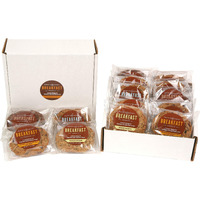 Susie's Smart Breakfast Cookie Mixed Box Of 12 Breakfast Cookies, (3) Orange, Cranberry Nut; (3) Gingered Apple; (3) Banana Coconut; (3) Cocoa, 3.5 Ounce