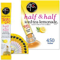 4C Powder Drink Stix, Half & Half 500 Count, Bulk Buy, Singles Stix, On The Go, Refreshing Water Flavorings, Value Pack