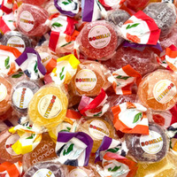 Fida Bonelle Italian Assorted Fruit Jelly Candy, Vegan, Gluten-Free, 1.5 Pound Bag