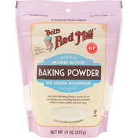 Bob's Red Mill Baking Powder 14 Oz (2 Pack) - Double Acting Baking Powder - No Added Aluminum - Baking Powder Double Pack (14 Oz Each, 28 Oz Total)