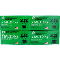 3 Ballerina Herbal Tea Extra Strength 18 Count (Pack Of 4)