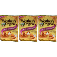 Werther's Original New Soft Caramels 2.22 Oz (63G) (3 Pack)