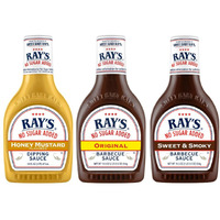 Sweet Baby Ray's Variety Bbq Sauce Set - Honey Mustard, Original, And Sweet & Smoky - 18 Oz Bottles, Pack Of 3 For Flavorful Grilling And Culinary Adventures Galore (Variety Pack)