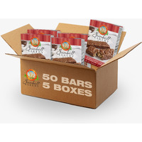 Sunbelt Bakery Fudge Dipped Coconut Chewy Granola Bars, 50 - 1.0 Oz Bars (5 Boxes)