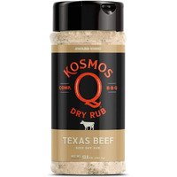 Kosmos Q Dry Rub Texas Beef Bbq Dry Rub, Bottle Of 13.8 Oz