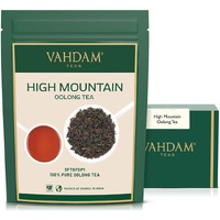 Vahdam, High Mountain Oolong Tea Leaves From Himalayas (50+ Cups, 3.53Oz) Strong & Robust Oolong Tea | High Elevation Grown | Vacuum Sealed | Brew Hot, Iced, Kombucha Tea | Loose Leaf Tea