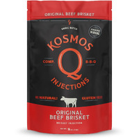 Kosmos Q Original Bbq Beef Injection - Beef, Rib & Brisket Injection Marinade - Bbq Seasoning Made In The Usa (Beef Brisket)