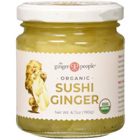 The Ginger People Organic Sushi Ginger, No Artificial Ingredients, 6.7 Oz (Pack Of 12)