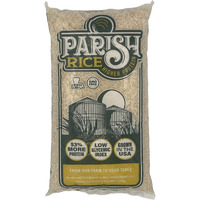 Parish White Rice - High-Protein Rice With Low Glycemic Index - Locally Grown Long-Grain White Rice - Made In The Usa - Rich Nutrient Content - Ideal For Curry, Desserts, Stir-Fry - 2Lb Bag