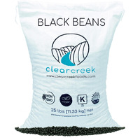 Grown In Washington Black Beans | 25 Lb | Non-Gmo | Kosher | Vegan | Non-Irradiated