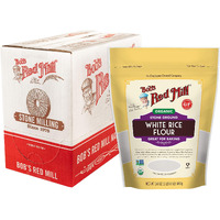 Bob's Red Mill Organic White Rice Flour - 24 Ounce (Pack Of 4) - Gluten Free, Non-Gmo, Vegan