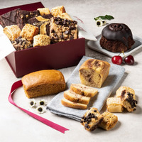 Dulcet Gift Baskets Sumptuous Bakery Sampler Of Sweets Gift Box Including A Chocolate Cake Great Gift For Holidays, Corporate Gifting & Any Occasion With Friends, Family, Him, Her & Parents