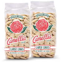 Camellia Brand Dried Large Lima Beans, 1 Pound (2 Pack)