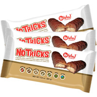 Gluten Free, Caramel Cookie Bars | ""No Tricks"" (3 Pack) | Vegan, Dairy Free, Peanut Free, Nut Free, Soy Free | By No Whey Foods