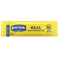 Best Foods Real Mayonnaise Stick Packets Easy Open, Condiment For Sandwiches, Salads, Mayo Made With 100% Cage Free Eggs, Gluten Free, 0.38 Oz, Pack Of 210