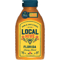 Local Hive Rocky Florida Unfiltered Honey 16Oz. 100% Us Honey Sourced From American Bees And Beekeepers.