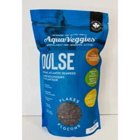 Aqua Veggies Organic Atlantic Dulse Flakes 227G 1/2Lbs, Hand-Harvested, Sun-Dried Bay Of Fundy, Excellent Source Of Vitamins B6, B12, Iron, Iodine, Protein, Calcium And Fibre (Flake 227 Grams)