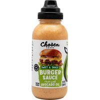 Chosen Foods Burger Sauce, For Hamburgers, Sandwiches, Nuggets, Wings, Fries, And More 9 Floz