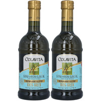 Colavita Greek Extra Virgin Olive Oil Pack Of 2 Glass Bottle