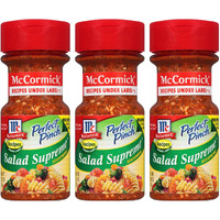 Mccormick, Perfect Pinch, Salad Supreme Seasoning, 2.6Oz Container (Pack Of 3)