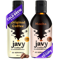 Javy Coffee Concentrate Bundle - Cold Brew Coffee, Perfect For Instant Iced Coffee, Cold Brewed Coffee And Hot Coffee - Original & Mocha