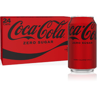 Coke Zero Sugar Cola Soda, 12 Oz, 24 Pack (Package May Vary)
