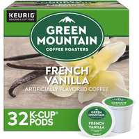 Green Mountain Coffee Roasters French Vanilla Coffee, Keurig Single-Serve K-Cup Pods, Light Roast, 32 Count