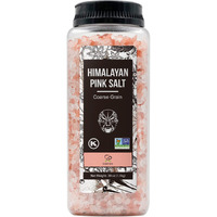 Soeos Himalayan Salt, Coarse Grain, 39Oz (2.4 Pound), Non-Gmo Himalayan Pink Salt, Kosher Salt, Sea Salt For Grinder Refill