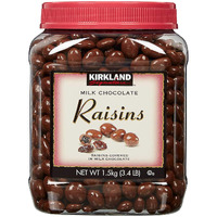 Signature's Milk, Raisins, (3.4 Lb) (1.5Kg), Chocolate, 548 Oz
