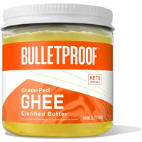 Grass Fed Ghee, 13.5 Oz, Bulletproof 100% Grass Fed, Pasture Raised Clarified Butter Fat, Keto, Paleo, Lactose Free, Casein Free, Non-Gmo