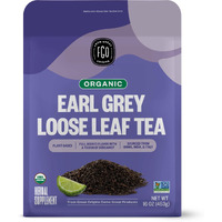 Fgo Organic Earl Grey Loose Leaf Tea, Resealable Kraft Bag, 16Oz, Packaging May Vary (Pack Of 1)