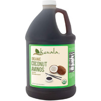 Kevala Organic Coconut Aminos - Liquid Amino - Soy Sauce Substitute - Liquid Coconut Aminos - Coconut Aminos Soy Free Sauce - Coconut Aminos Organic Low Sodium - 128 Fl Oz - 1 Gallon