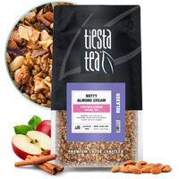 Tiesta Tea - Nutty Almond Cream | Cinnamon Almond Herbal Tea | Premium Loose Leaf Tea Blend | Non-Caffeinated Fruit Tea | Make Hot Or Iced Tea & Brews Up To 200 Cups - 16 Ounce Resealable Bulk Pouch