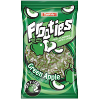 Green Apple Tootsie Roll Frooties Chewy Candy - 38.8 Oz 360-Piece Bag (Gluten Free ~ Peanut Free)