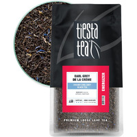 Tiesta Tea - Earl Grey De La Crme | Creamy Earl Grey Black Tea | Premium Loose Leaf Tea Blends | Caffeinated Black Tea | Make Hot Or Iced Tea & Brews Up To 200 Cups - 16 Ounce Resealable Bulk Pouch