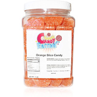 Sarah's Candy Factory Orange Slice Candy (3 Lbs In Jar)