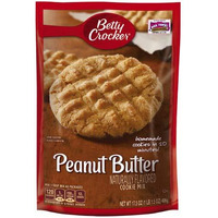 Betty Crocker Homemade Peanut Butter Cookie Mix 17.5 Oz (Pack Of 12)
