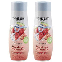 Sodastream Zero Strawberry Watermelon Drink Mix, 14.8 Fl. Oz, Pack Of 2