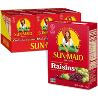 Sun-Maid California Sun-Dried Raisins - (12 Pack) 12 Oz Sharing-Size Box - Dried Fruit Snack For Lunches, Snacks, And Natural Sweeteners