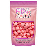 Freeze Dried Fruit Bursts Candy - Mini All-Pinks Strawberry L Hard Candy Mix 5Oz Treat Snack Gift Bag Freeze-Dried Candies