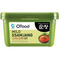 Chung Jung One O'Food Ssamjang, Korean Mild Seasoned Soybean Paste Sauce, Perfect For Rice, Noodles, Fresh Vegetables And Meat, Savory And Flavorful (2.2Lb, 1Kg)