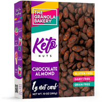 Tgb Chocolate Almonds | 1G Net Carb Keto Snack | Gluten Free Low Carb Candy Nuts, 10 Ounces