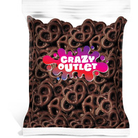 Dark Chocolate-Covered Pretzels, Bulk Pack 5 Pounds