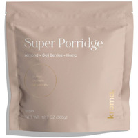 Kroma Super Porridge, Gluten Free, Chocho Plant Protein, Vegan Superfood Breakfast Cereal With Hemp Seeds, Cinnamon, Oats, Coconut, Healthy Fiber, And Other Organic Ingredients, 9 Servings