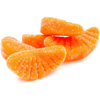 Ny Spice Shop Orange Slices Jelly Candy - 1 Pound Jelly Fruit Candy - Dried Orange Slices - Jelly Fruit Candy Candied Orange Slices For Old-Fashioned Sweets Lovers