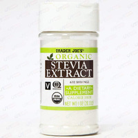 Trader Joe's Organic Stevia Extract Calorie Free 1 Oz 630 Servings - Pack Of 2