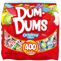 Dum Dums Original Mix 400 Ct. Bag - All-Time Classic Flavors - Individually Wrapped Lollipops For Any Occasion!