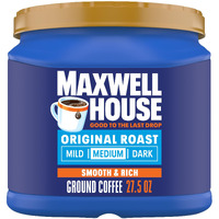 Maxwell House 27.5Oz Ground Coffee Medium Original Roast